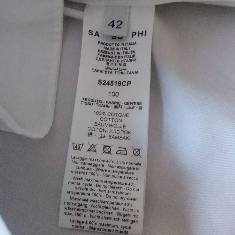 NWT SA SU PHI Daria Shirt Dress - Picture 6 of 6